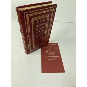 Franklin Library Sinclair Lewis Stories 1981 World's Greatest Writers Limited Ed
